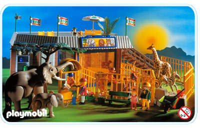 Plan construction zoo playmobil